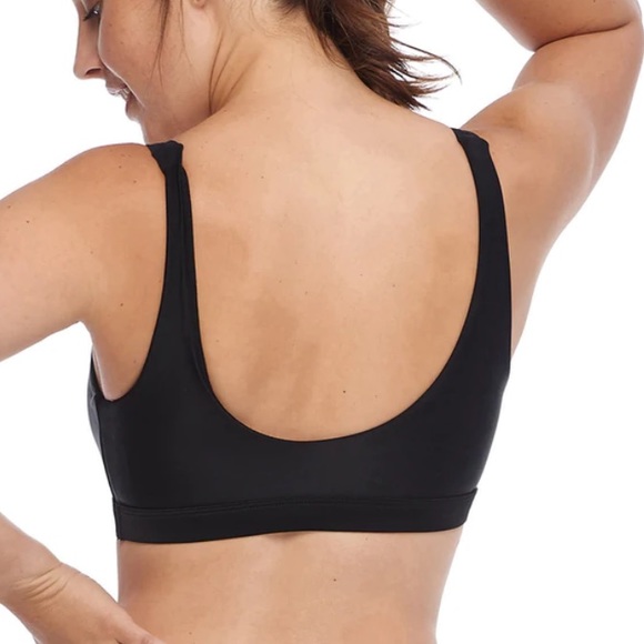 Body Glove Bikini Swim Top Alison Black D/DD Cup Size Medium - Picture 3 of 9